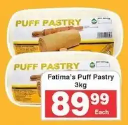 Frontline Fatima's Puff Pastry offer