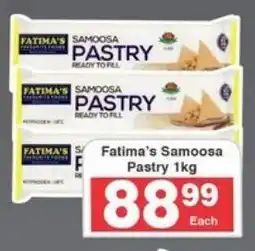 Frontline Fatima's Samoosa Pastry offer