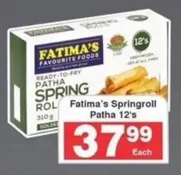 Frontline Fatima's Springroll Patha offer