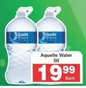 Frontline Aquelle Water offer