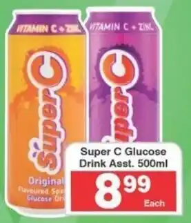 Frontline Super C Glucose Drink Asst. offer