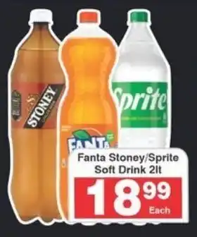 Frontline Fanta Stoney/ Sprite Soft Drink offer