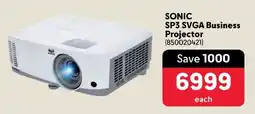 Makro SONIC SP3 SVGA Business Projector offer