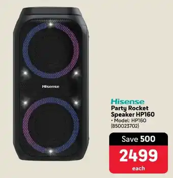 Makro Hisense Party Rocket Speaker HP160 offer