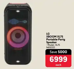 Makro LG XBOOM XL7S Portable Party Speaker offer