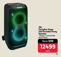 Makro JBL PartyBox Stage 320 Portable Party Speaker offer