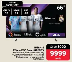 Makro HISENSE 165 cm (65") Smart QLED TV offer