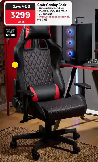 Makro Croft Gaming Chair offer