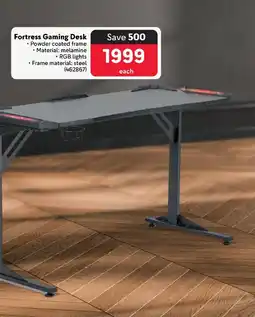 Makro Fortress Gaming Desk offer