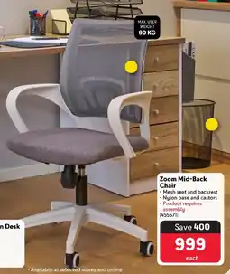 Makro Zoom Mid-Back Chair offer