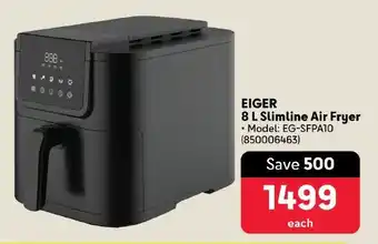 Makro EIGER Slimline Air Fryer offer