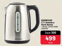 Makro KENWOOD Stainless Steel Kettle offer