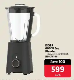 Makro EIGER 600 W Jug Blender offer