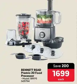 Makro BENNETT READ Premio 20 Food Processor offer