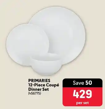 Makro PRIMARIES Coupé Dinner Set offer