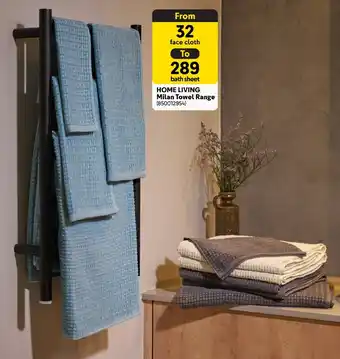 Makro HOME LIVING Milan Towel Range offer