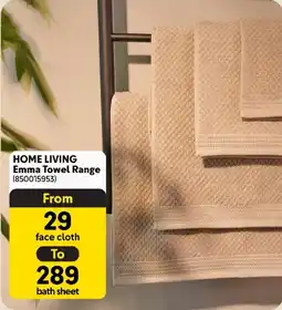 Makro HOME LIVING Emma Towel Range offer