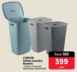 Makro CURVER Softex Laundry Baskets offer