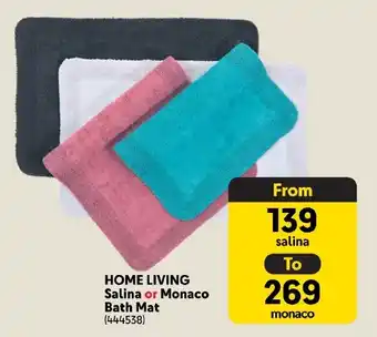 Makro HOME LIVING Salina or Monaco Bath Mat offer