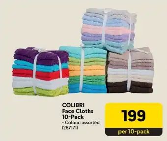 Makro COLIBRI Face Cloths offer