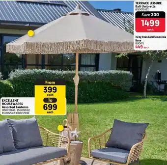 Makro TERRACE LEISURE Bali Umbrella offer