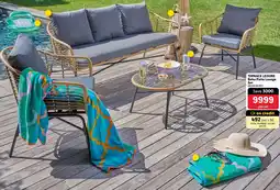 Makro TERRACE LEISURE Boho Patio Lounge Set offer