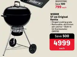 Makro WEBER Original Kettle offer