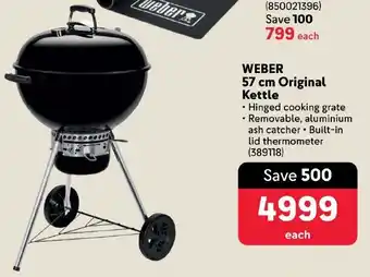 Makro WEBER Original Kettle offer