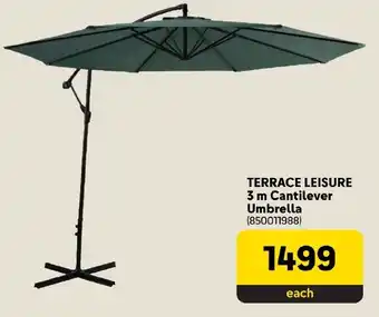 Makro TERRACE LEISURE Cantilever Umbrella offer