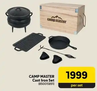 Makro CAMP MASTER Cast Iron Set offer