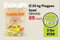 Makro Playpen Sand offer