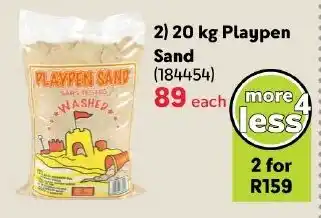 Makro Playpen Sand offer