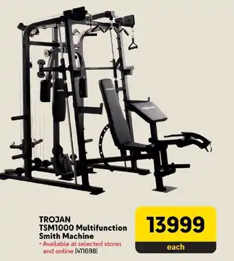 Makro TROJAN TSM1000 Multifunction Smith Machine offer