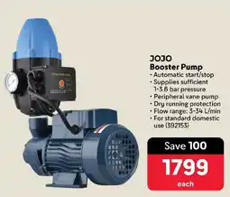 Makro JOJO Booster Pump offer