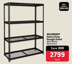 Makro WILDBERRY Heavy Duty Garage Stand offer