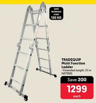 Makro TRADEQUIP Multi Function Ladder offer