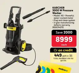 Makro KARCHER 3000 W Pressure Washer offer