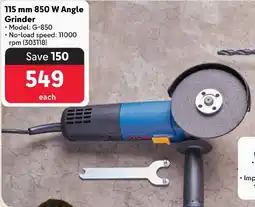 Makro RYOBI 850 W Angle Grinder offer