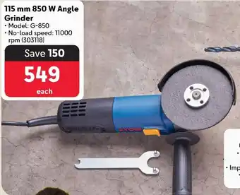 Makro RYOBI 850 W Angle Grinder offer