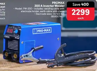 Makro PROMAX 200 A Inverter Welder offer