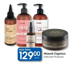 Clicks Masodi Organics Haircare Products offer