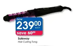 Clicks Safeway Hair Curling Tong offer