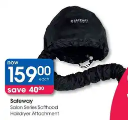 Clicks Safeway Salon Series Softhood Hairdryer Attachment offer