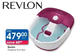 Clicks Revlon Pediprep Foot Spa offer