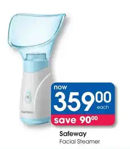 Clicks Safeway Facial Steamer offer