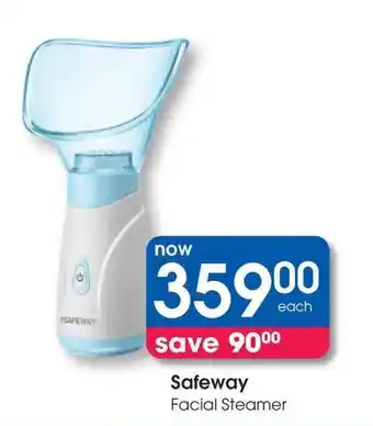 Clicks Safeway Facial Steamer offer