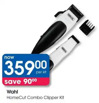 Clicks Wahl HomeCut Combo Clipper Kit offer