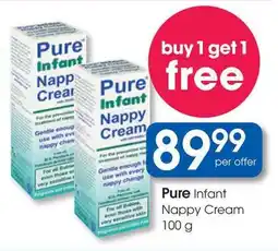 Clicks Pure Infant Nappy Cream offer