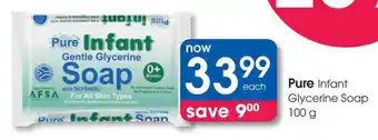 Clicks Pure Infant Glycerine Soap offer