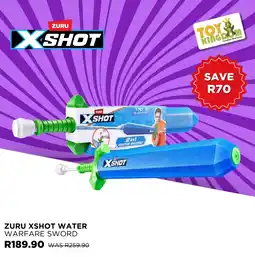 Toy Kingdom Zuru xshot water warfare sword offer